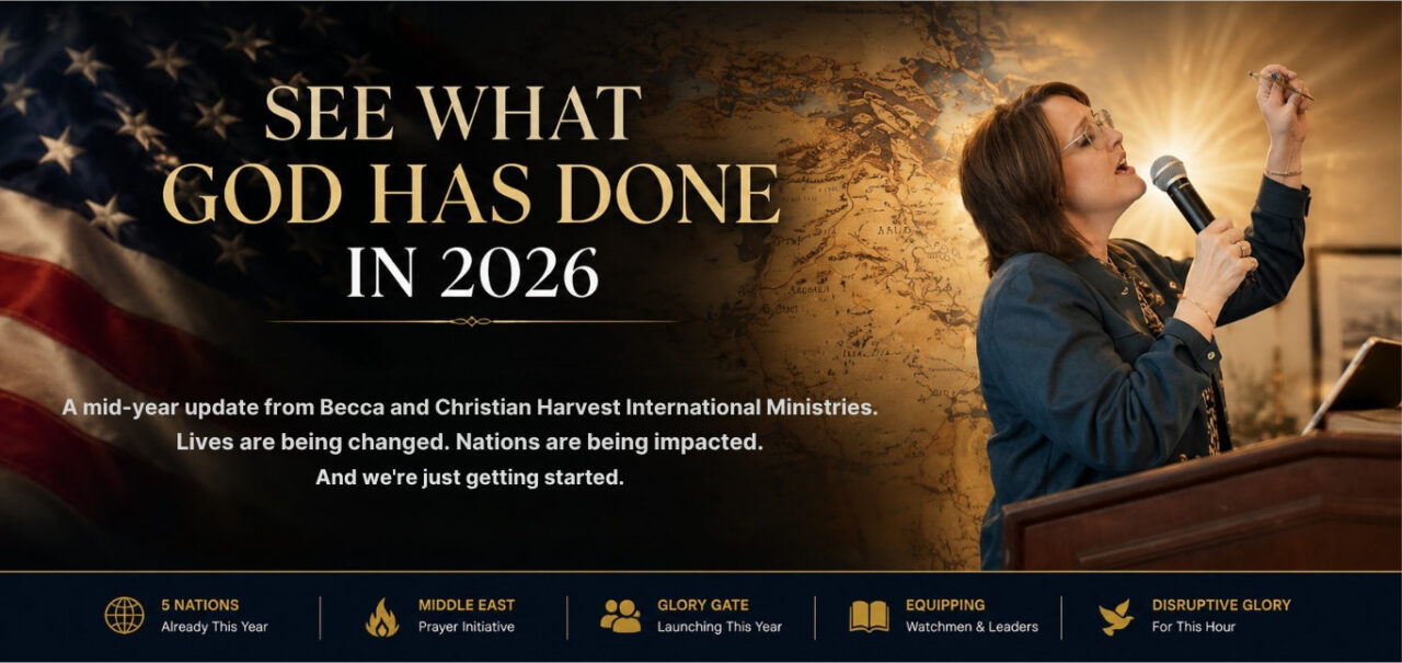 A mid-year update from Becca and Christian Harvest International Ministries. Lives are being changed. Nations are being impacted. And we're just getting started. (7)